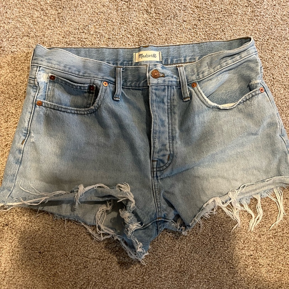 Madewell Relaxed Denim Shorts